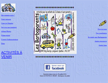 Tablet Screenshot of barbaparents.org